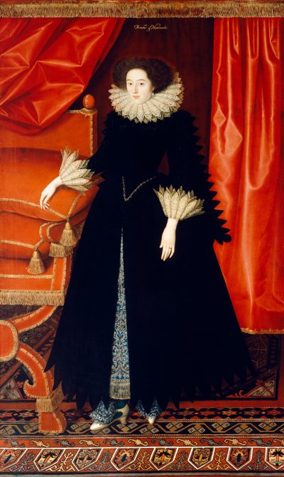 Elizabeth Bassett, Countess of Newcastle by William Larkin