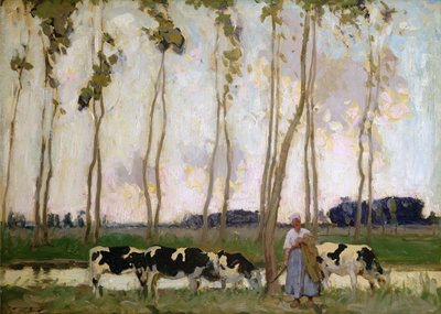 Breton Landscape by William Lee Hankey