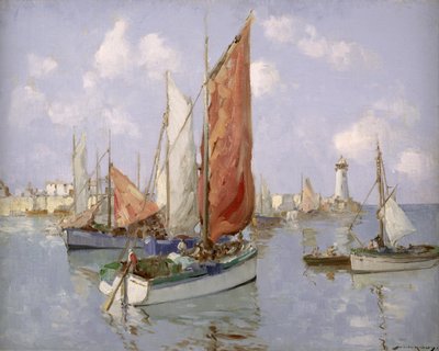 Fishing Boat, Chareute by William Lee Hankey
