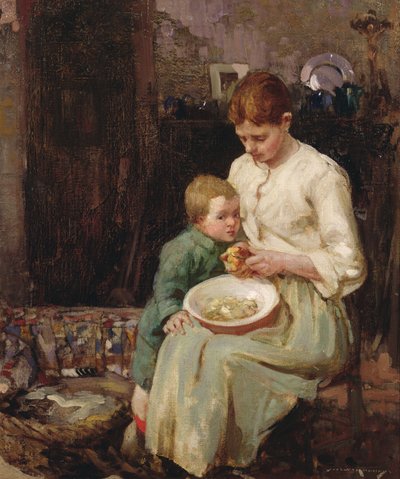 Preparing the Meal by William Lee Hankey