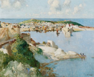 The Harbour, St Ives by William Lee Hankey