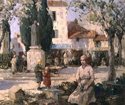 The Market Place by William Lee Hankey