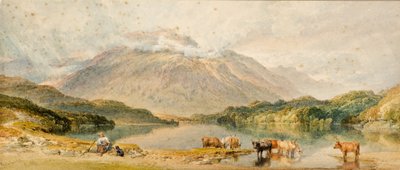 Cattle in a Landscape by William Leighton Leitch