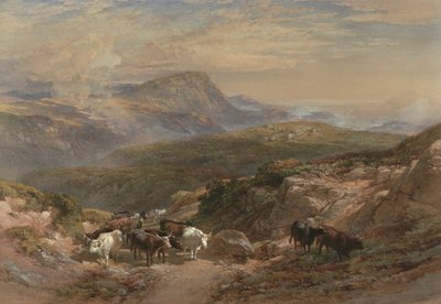 Scene in the Highlands, 19th century by William Leighton Leitch