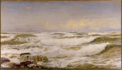 A Whole Gale of Wind by William Lionel Wyllie