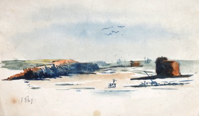 Looking West from Wimereux by William Lionel Wyllie