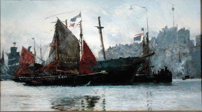 Ramsgate Harbour by William Lionel Wyllie