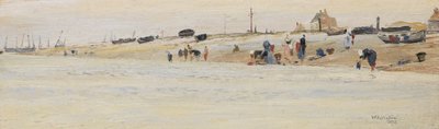 Washerwomen on a Beach by William Lionel Wyllie