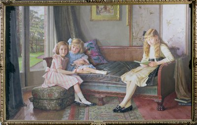 The Children of James Todd, 1920 by William Logsdail