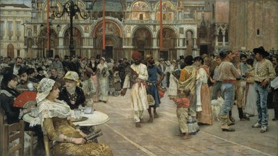 The Piazza of Saint Mark