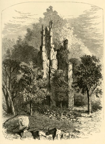 Chimney Rocks, 1872 by William Ludwell Sheppard