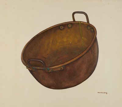 Copper Candy Vessel by William Ludwig