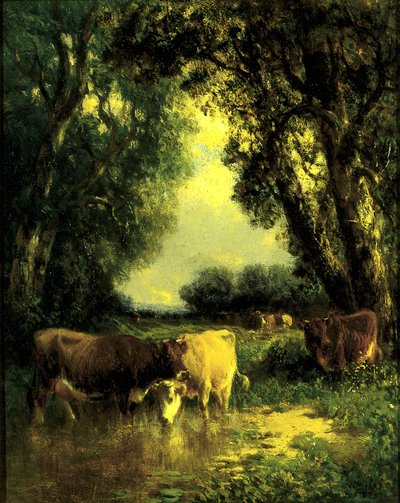 A Quiet Nook by William M. Hart