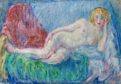 Reclining Nude by William Malherbe