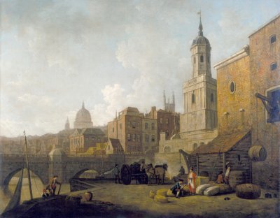Fresh Wharf, London Bridge by William Marlow