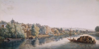 The Thames At Richmond by William Marlow