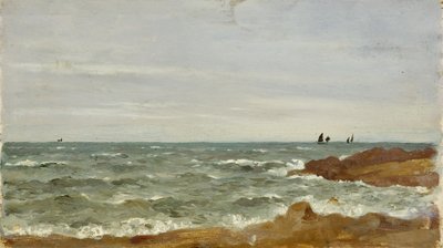 Seascape: Grey Weather by William Matthew Hale