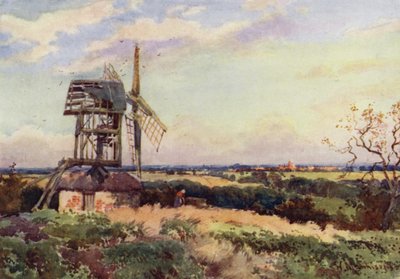 Madingley Windmill by William Matthison