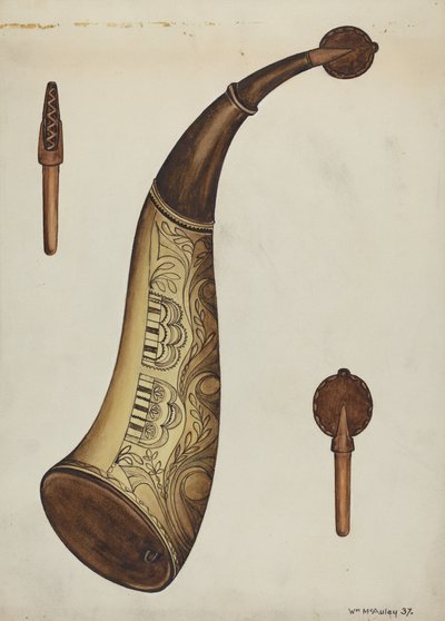 Powder Horn by William McAuley