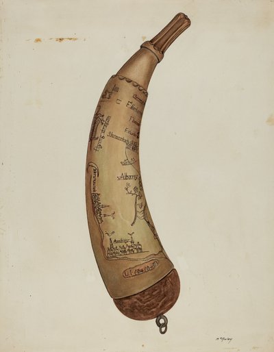 Powder Horn by William McAuley