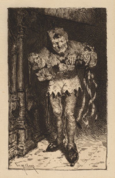 Keying Up: The Court Jester by William Merritt Chase