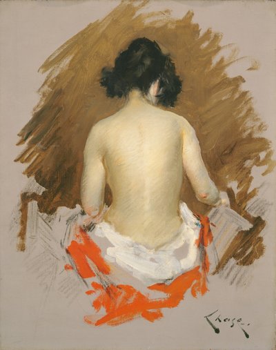 Nude, c. 1901 by William Merritt Chase