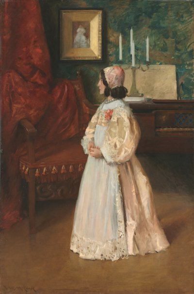 Portrait of My Daughter Alice by William Merritt Chase