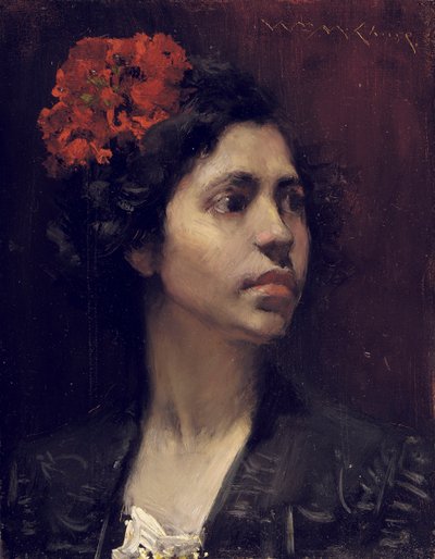 Spanish Girl by William Merritt Chase