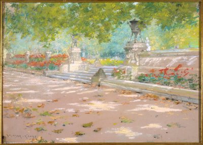 Terrace, Prospect Park by William Merritt Chase