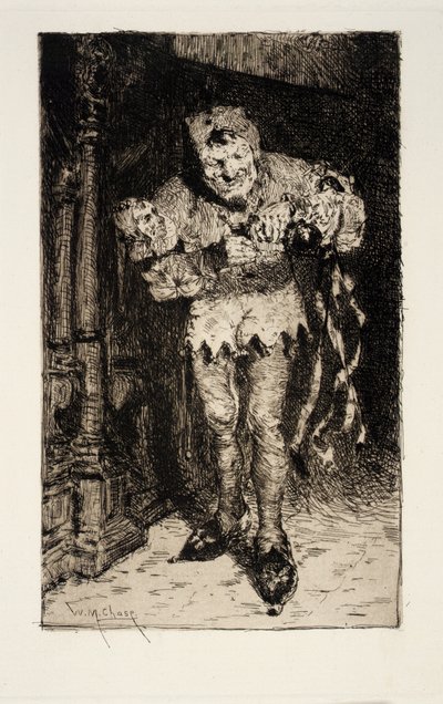 The Court Jester by William Merritt Chase