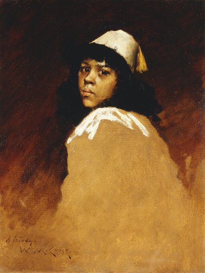 The Moroccan Girl by William Merritt Chase