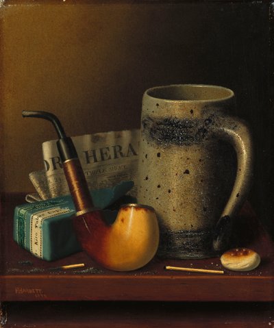 Herald, 1878 by William Michael Harnett