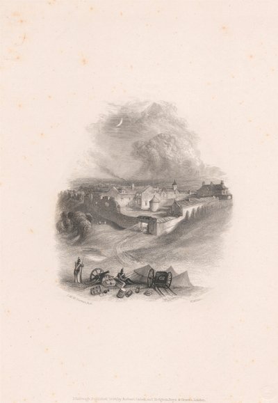 Hougomont by William Miller