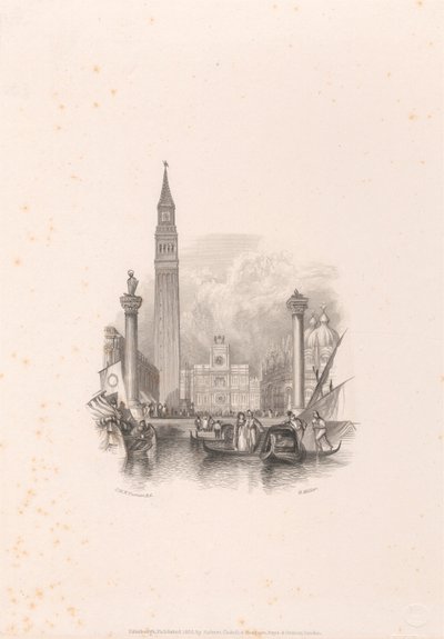 Venice - The Campanile by William Miller
