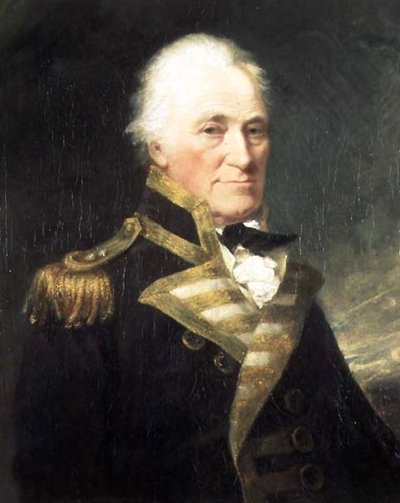 Portrait of Vice-Admiral John Hunter by William Mineard Bennett