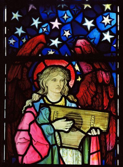 Angel Musician by William Morris