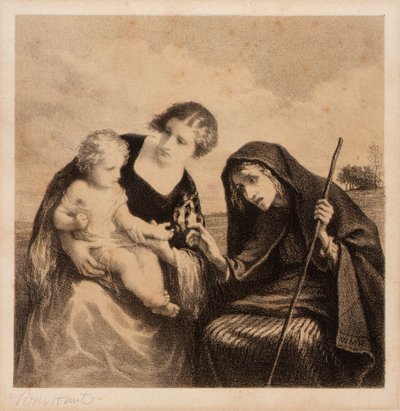 The Fortune Teller by William Morris Hunt