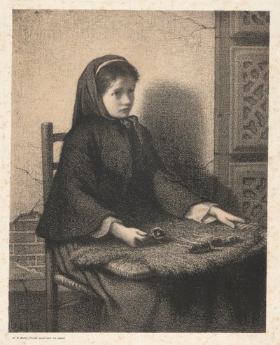 Violet Girl by William Morris Hunt