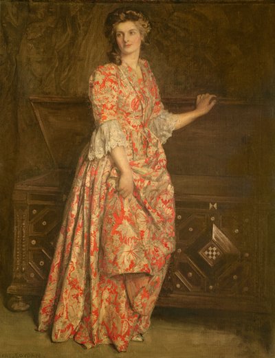 The Mistletoe Bough by William Mouat Loudan