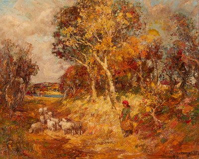 Golden Autumn by William Mouncey