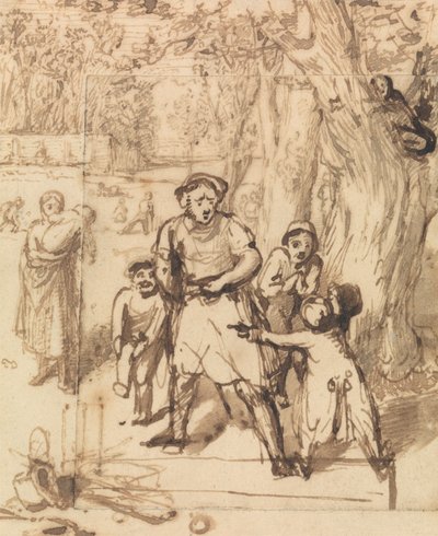 The Fight Interrupted by William Mulready