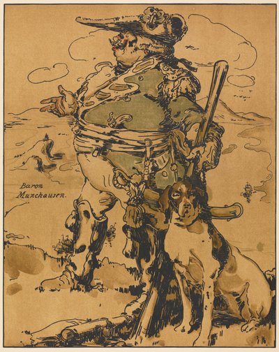 Baron Munchausen by William Nicholson