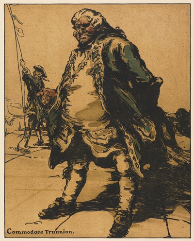 Commodore Trunnion by William Nicholson