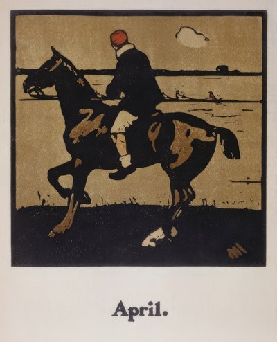 Horse Racing by William Nicholson