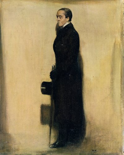 Portrait of Henry Maximilian Beerbohm by William Nicholson