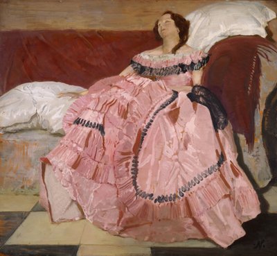 The Pink Dress by William Nicholson