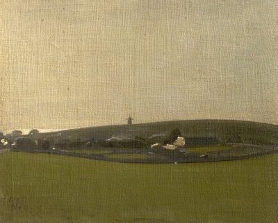 The Windmill, Brighton Downs, Rottingdean by William Nicholson