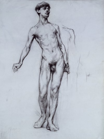 Nude Young Man by William Orpen