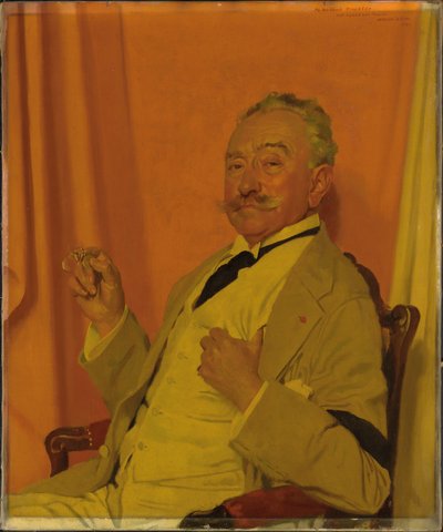 Portrait of Roland Knoedler by William Orpen