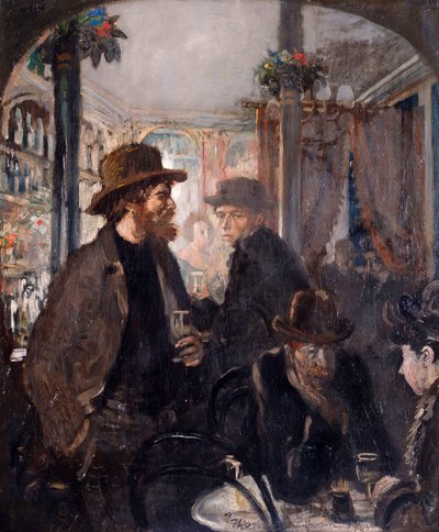 The Nell Gwynne Public House by William Orpen